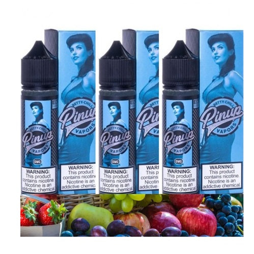 Pinup Vapor - Betty CHILL  60ml  3 BOTTLE DEAL